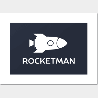 Funny Rocketman politics humor t-shirt Posters and Art